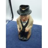 Royal Doulton Winston Churchill Toby Jug 9 inches tall