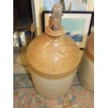 E W Etheridge Stoke Ferry Salt Glazed Flagon 17 inches tall