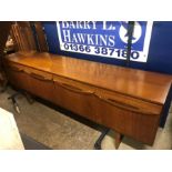 Retro Mid Century Sideboard over 7 ft long