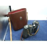Carl Zeiss Jena 10 x 50W Cased Binoculars