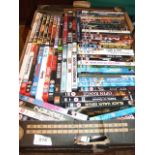 Box of DVDs