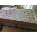 Sure o sleep Edinburgh Single divan bed with drawers ( no headboard)