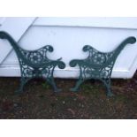 Cast Iron Bench Ends