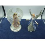 Angel of Faith and a Mothers Love Figurines