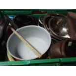 Large Joblot from house clearance including 2 tins of paint and 2 part tins of fencelife. The
