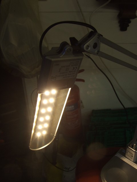 Modern Angle Poise LED Reading / Desk Lamp - Image 4 of 4