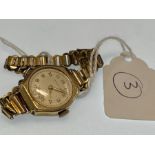 Ravella ladies wristwatch gold plated