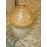 Elijah Eyres Kings Lynn Salt Glazed Flagon 13 inches tall