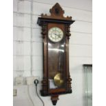 Vienna Wall Clock with key , weight and pendulum