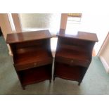 Retro Pair of Strongbow Bedside Cabinets