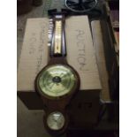 Weathermaster Wood Cased Barometer 30 inches long