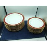 Part Dinner Service Noritake Goldmere 12 Place Setting , Plates 12 27cm , 12 21cm , 12 16 cm , Bowls