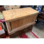 Pine Blanket Box