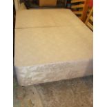Silent Night Double Divan Bed Base with drawers ( no mattress or headboard ) 53 inches wide