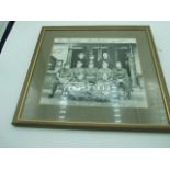 Dads Army Signed Cast Photograph ( photo of a photo) and DVD Magazines