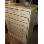 French Style 7 Draw Chest of drawers