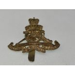 The Corps of Royal Artillery Regt Cap Badge - Ubique Quo Fas et Gloria Ducunt (Anywhere, Where Right