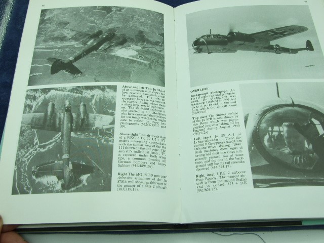 Germans bombers over England, world war 2 photo album number 2, by Bryan Philpot, with dust cover. - Image 3 of 4