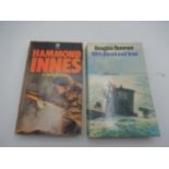 With blood and iron by Douglas Reeman 1974. Attack alarm by Hammond Innes 1973