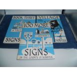 Village Signs in Norfolk 3 Volumes