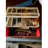 Two tool boxes and contents