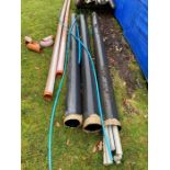quantity of drainage pipes