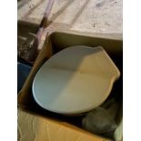 Unused 5L Portable Compact Camping Toilet Potty with Removable Bucket in original box