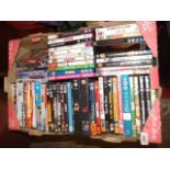 Box of DVDs