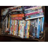 Box of DVDs