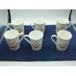 6 Astbury Royal Albert Mugs