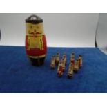 Vintage ringmaster Russian doll