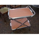 Retro Tea Trolley with 2 lift out trays