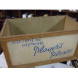 Vintage Players Cigarette Crate 29 x 15 x 15 inches