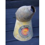 Vintage Shell Tractor Lubrication Jug 12 inches tall