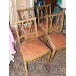 4 Bartlett Strongbow Chairs