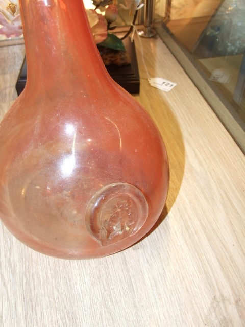Glass Vase21 inches tall - Image 2 of 2