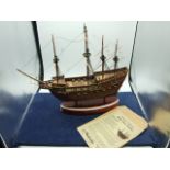 Nauticalia Mary Rose Model LTD Edition no 76 of 500 approx 16 inches overall length ( mast needs