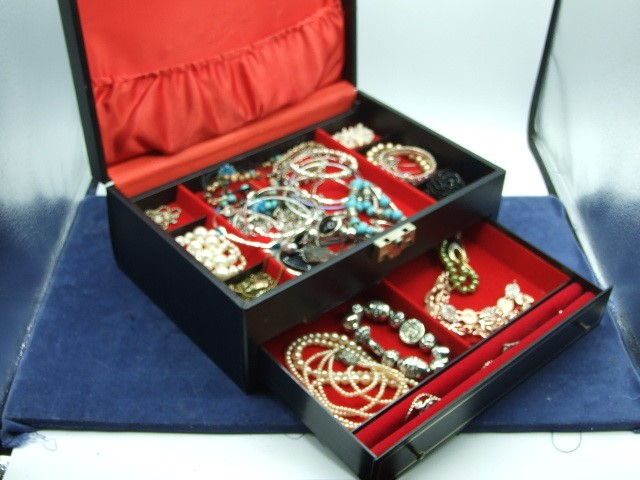 Jewellery Box and Contents