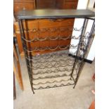 Metal Free Standing Wine Rack