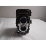 yashica-24 twin lens copal-sv vintage camera