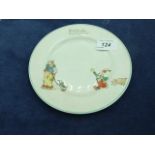 BCM Nelsonware Clown Plate 7 inches wide