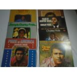 lot of country records/vinyl/ LP,s, approx 50 records, including Charley Pride, Johnny Cash,