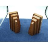 Art Deco Style Bookends 6 1/2 inches tall