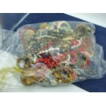 Large Bag of Costume Jewellery ( house clearance )