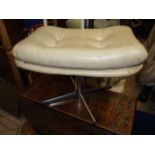 Retro Swivel Dressing Table stool for reupholstery