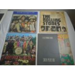 Lot of Rock, Rock 'n' roll, soft rock records/vinyl/LPs approx 35 records to include Rolling Stones,