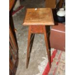 Mahogany Pot Stand 10 x 10 inches 31 tall