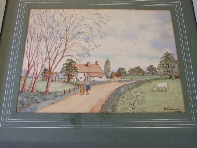 A E Chapman watercolour 34 x 23 cm - Image 2 of 3