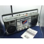 Retro JVC RC-770LB Radio Cassette