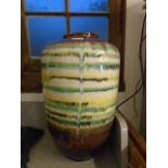 A large decorative vase, approx 48cm tall